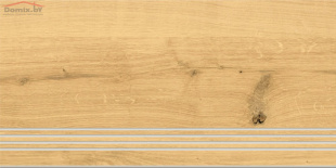 Плитка Cersanit Woodhouse бежевый WS4O016 ступень (29,7x59,8)